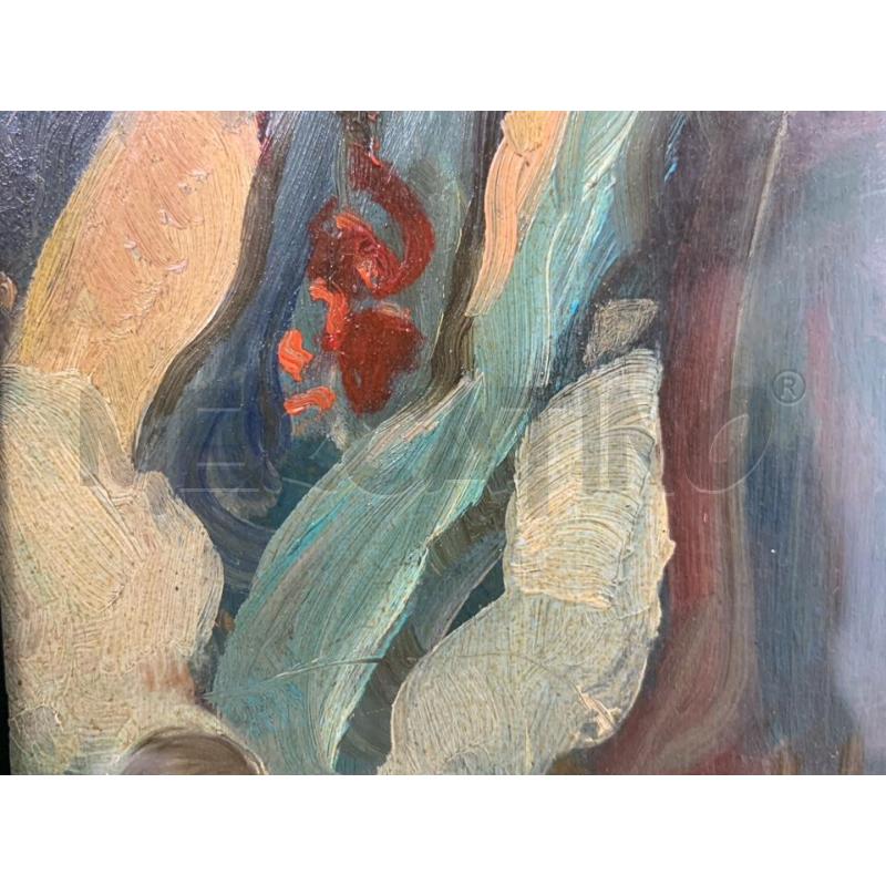 QUADRO OLIO RITRATTO DONNA BERBERA CORN DORAT | Mercatino dell'Usato Roma re di roma 5