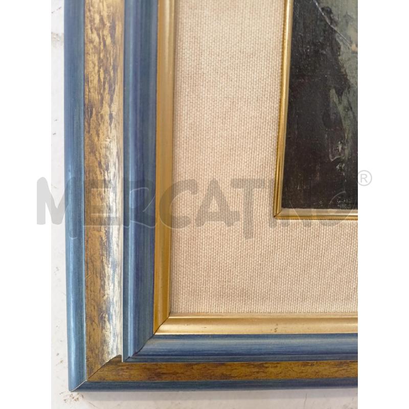 QUADRO OLIO SU TELA NAT MORTA 2 LAMPADE OLIO FIORI SFONDO ROSSO CORN BLU SILVER RETTANGOLARE 68X87 | Mercatino dell'Usato Roma re di roma 2