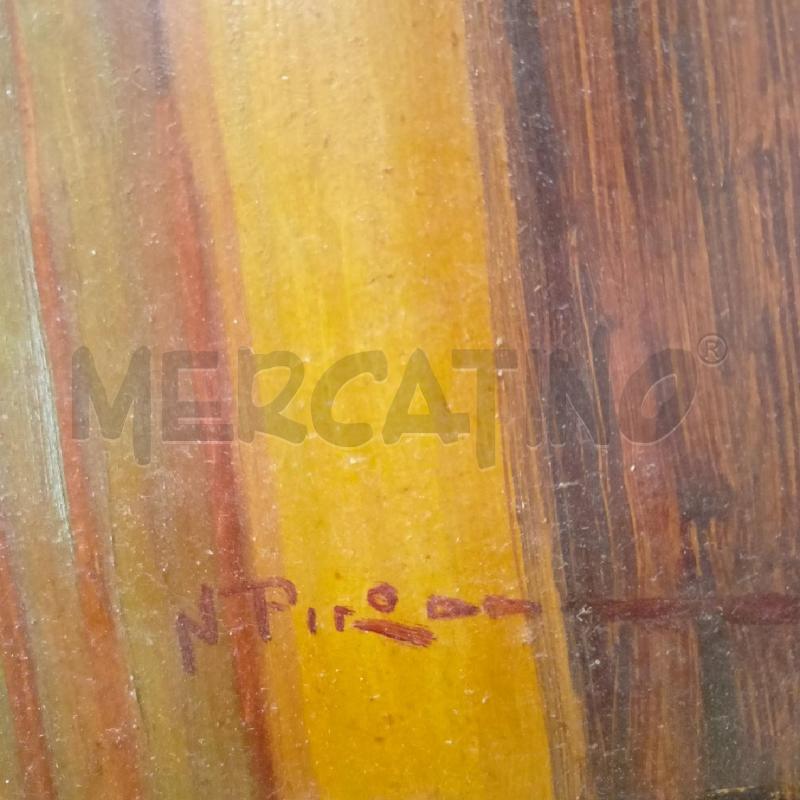 QUADRO OLIO TAV9OLA 2 SAGOME DEC GEONMETRICI ROAAI GIALLI | Mercatino dell'Usato Roma re di roma 2