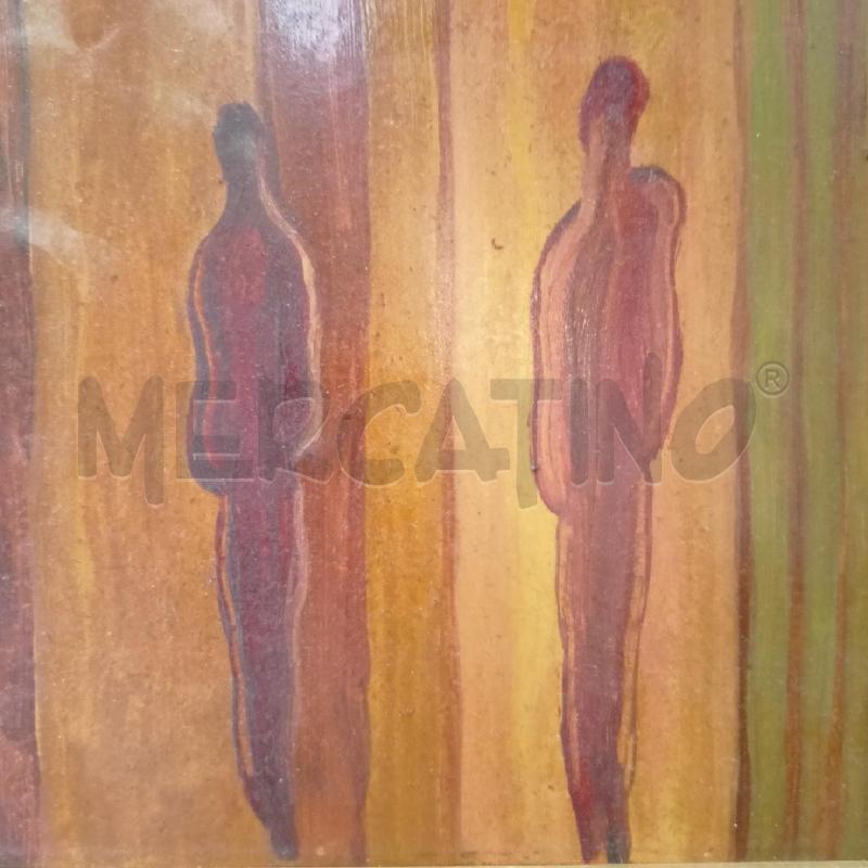 QUADRO OLIO TAV9OLA 2 SAGOME DEC GEONMETRICI ROAAI GIALLI | Mercatino dell'Usato Roma re di roma 4