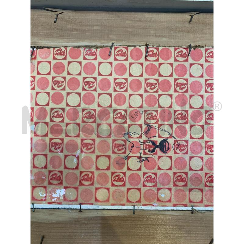 QUADRO OLIO TAVOLA BARCA COROLORATA MARE VERDE CPASS LINO CORNICE LEGN DORATO | Mercatino dell'Usato Roma re di roma 5