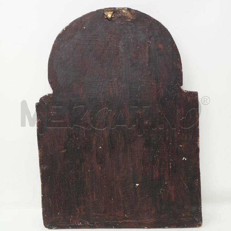 QUADRO OLIO TAVOLA MADONNA BAMBINOARCATA  | Mercatino dell'Usato Roma re di roma 5