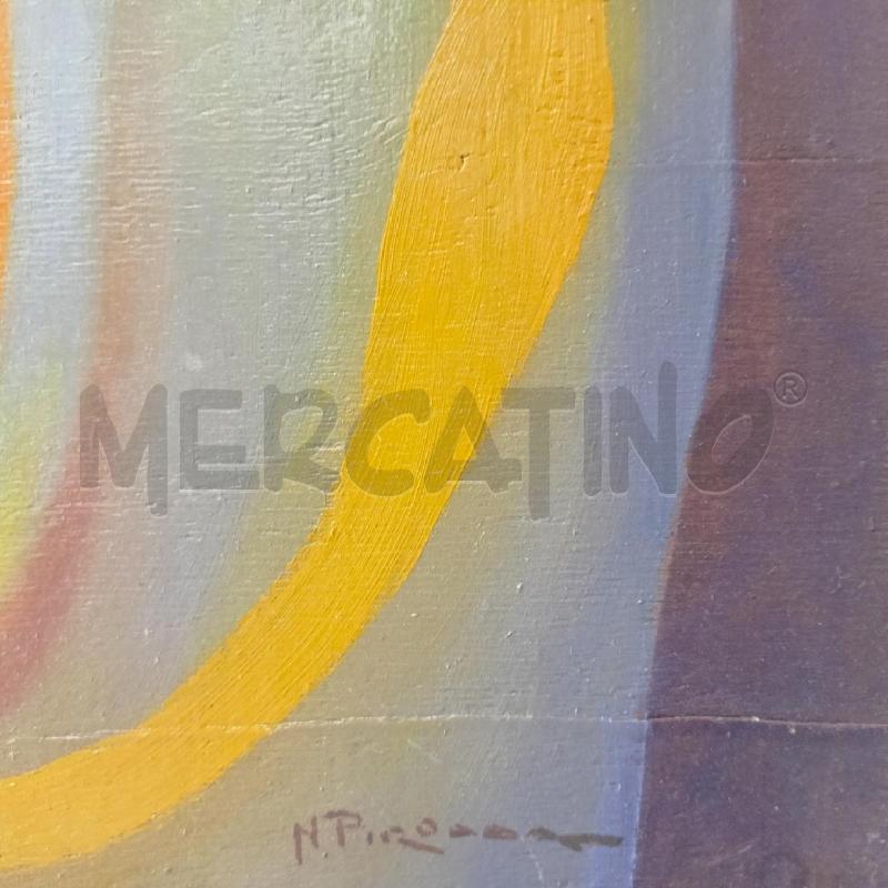 QUADRO OLIO TAVOLA SAGOMA MADONNA BAMBINO CORNICE LEGNO BIANCO | Mercatino dell'Usato Roma re di roma 2