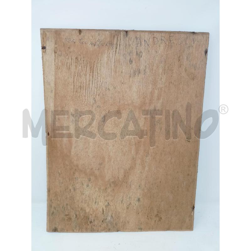 QUADRO OLIO TAVOL MATERICO RITRATTO RAGAZZO VERD | Mercatino dell'Usato Roma re di roma 5