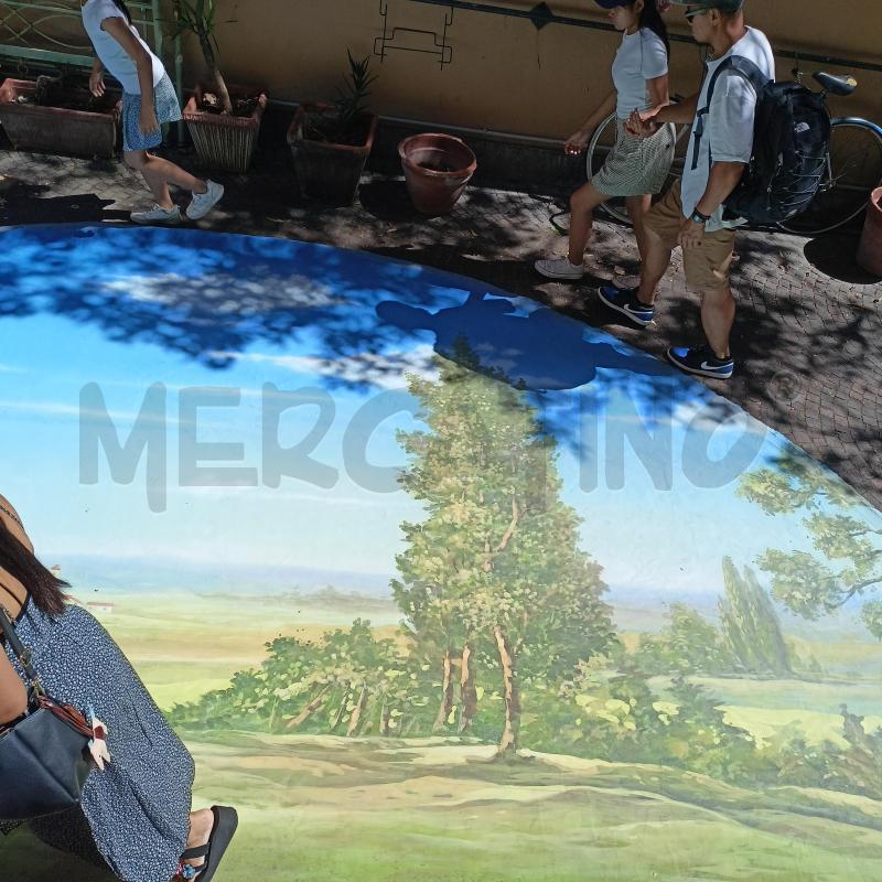 QUADRO OLIO TELA ARCATA 660X320 PAESAGGIO CAMPAGNA | Mercatino dell'Usato Roma re di roma 3