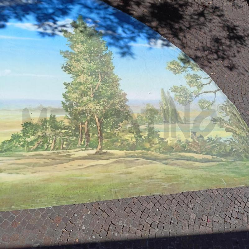QUADRO OLIO TELA ARCATA 660X320 PAESAGGIO CAMPAGNA | Mercatino dell'Usato Roma re di roma 4