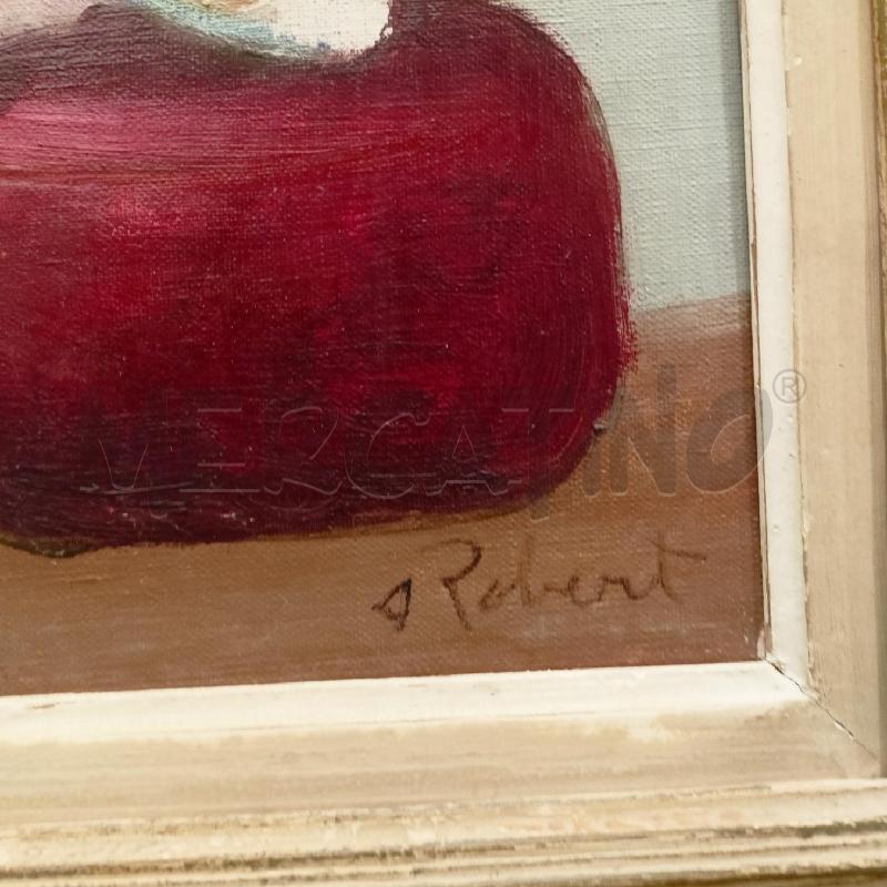 QUADRO OLIO TELA BALLERINA IN POSA CORN CHIARA | Mercatino dell'Usato Roma re di roma 2