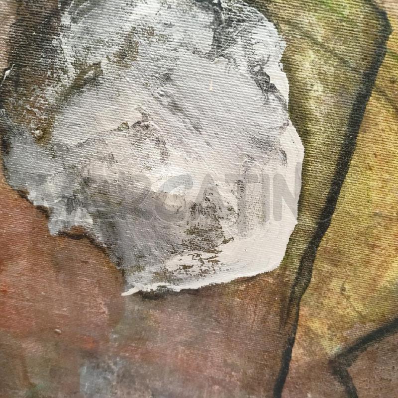QUADRO OLIO TELA CONCETTUALE 149X120 | Mercatino dell'Usato Roma re di roma 3