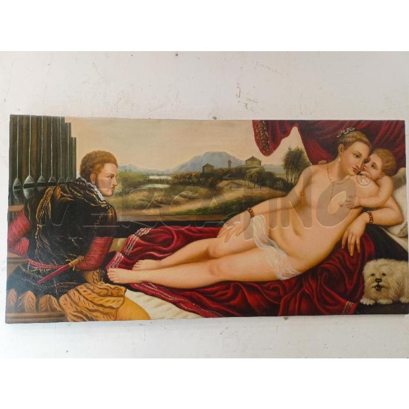 QUADRO OLIO TELA COPI AVENERE TIZIANO  | Mercatino dell'Usato Roma re di roma 1