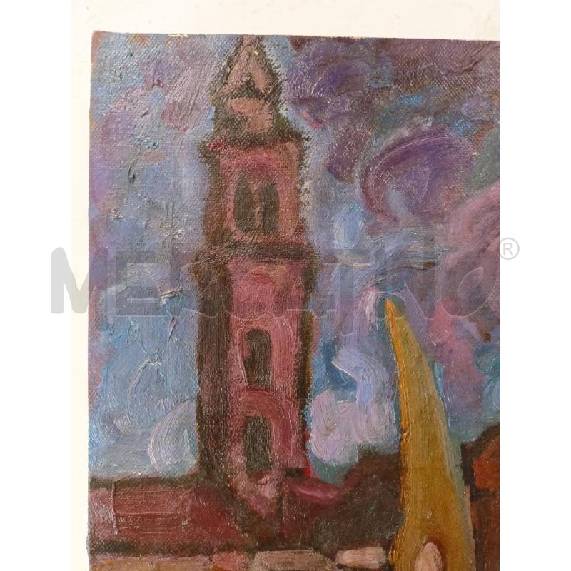 QUADRO OLIO TELA GONDOLE PIAZZA SAN MARCO TONI VIOLA | Mercatino dell'Usato Roma re di roma 2