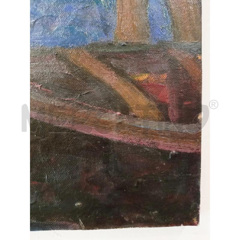 QUADRO OLIO TELA GONDOLE PIAZZA SAN MARCO TONI VIOLA | Mercatino dell'Usato Roma re di roma 4