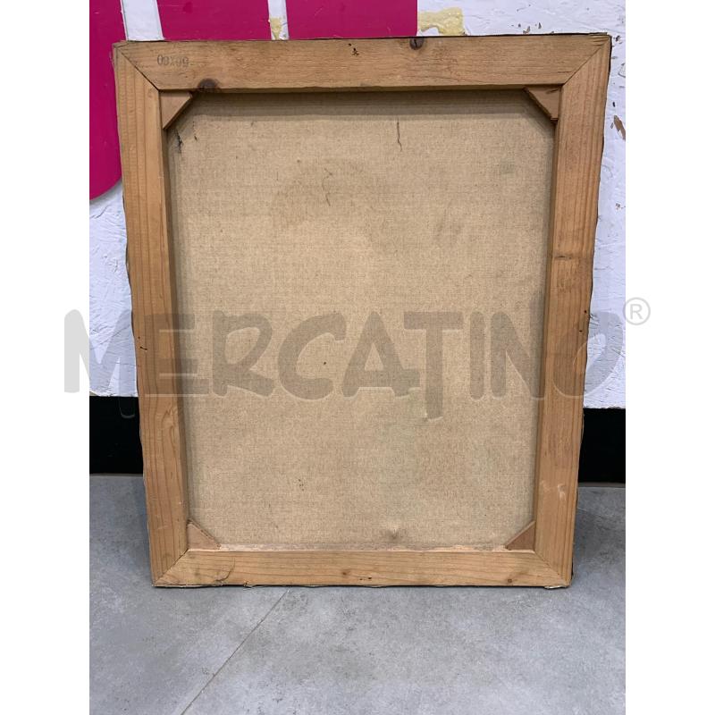 QUADRO OLIO TELA NATURA MORTA SECCHIO SPIGHE  | Mercatino dell'Usato Roma re di roma 4