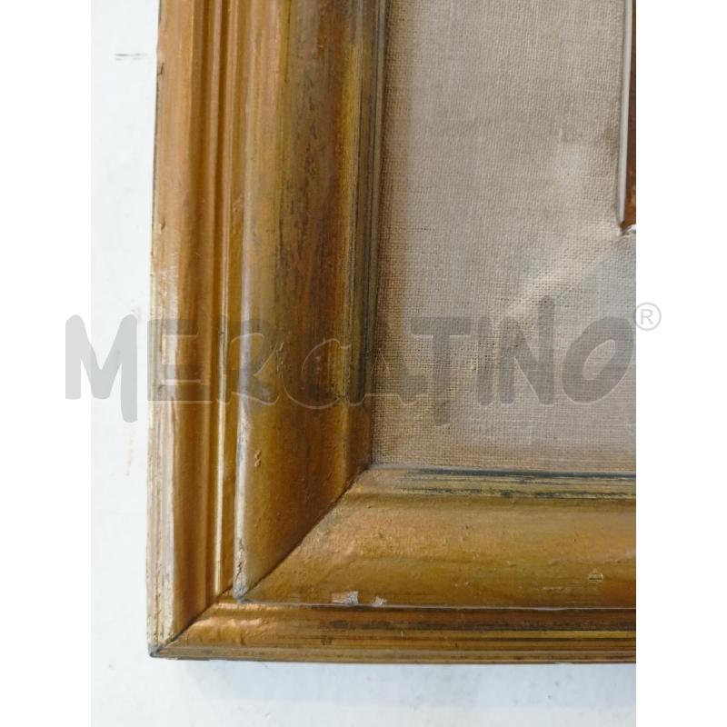 QUADRO OLIO TELA PAESAGGIO AUTUNNALE EDIFICIO ALBERI SPOGNI  | Mercatino dell'Usato Roma re di roma 4