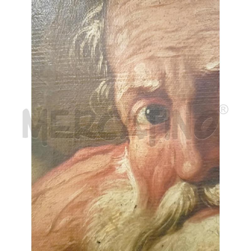QUADRO OLIO TELA SATURNO ALLEGORIA SAGOMATO | Mercatino dell'Usato Roma re di roma 4