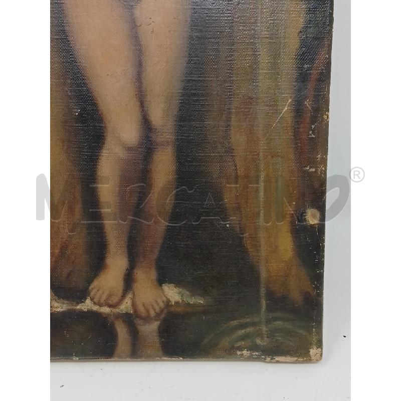 QUADRO OLIO TELA VENERE CON ANFORA | Mercatino dell'Usato Roma re di roma 3