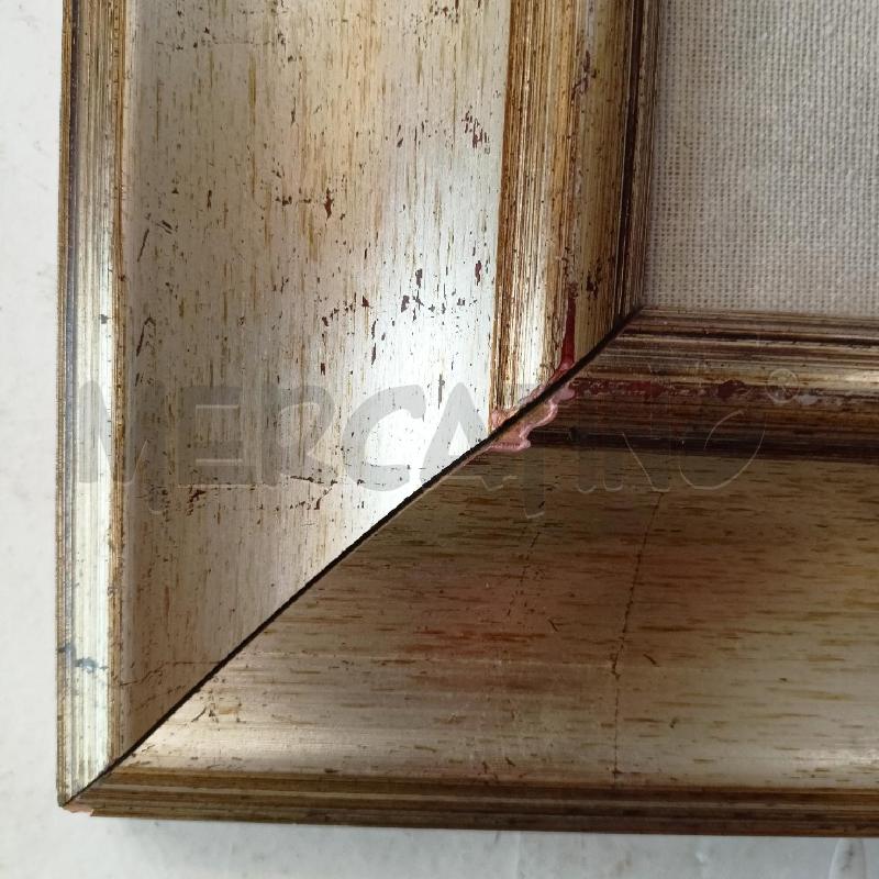 QUADRO OLIO TELA VICOLO ARCO CORN ARGENTAT | Mercatino dell'Usato Roma re di roma 2