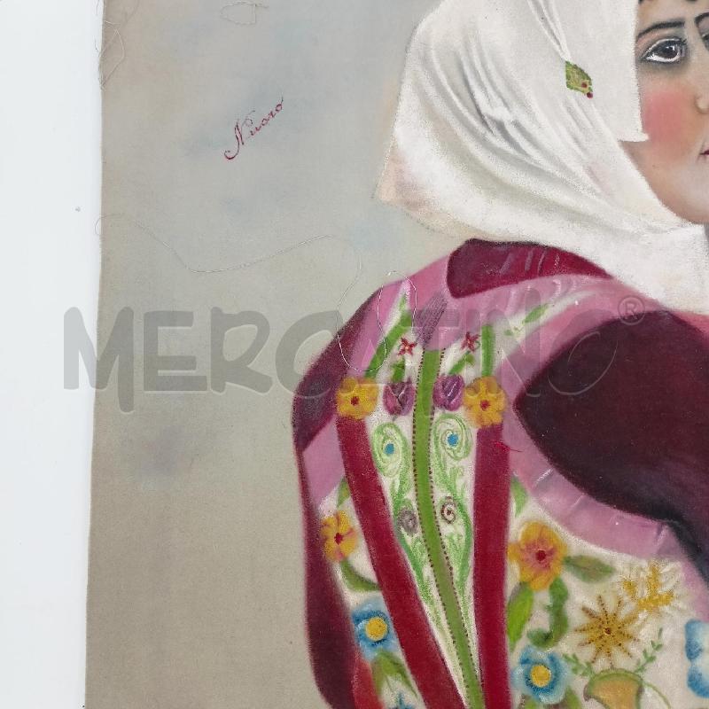 QUADRO OLIO VELLUTO DONNA NUORO | Mercatino dell'Usato Roma re di roma 3