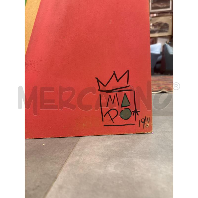 QUADRO PANNELLO O SPRAY ROSA VERDE OCCHI  | Mercatino dell'Usato Roma re di roma 3