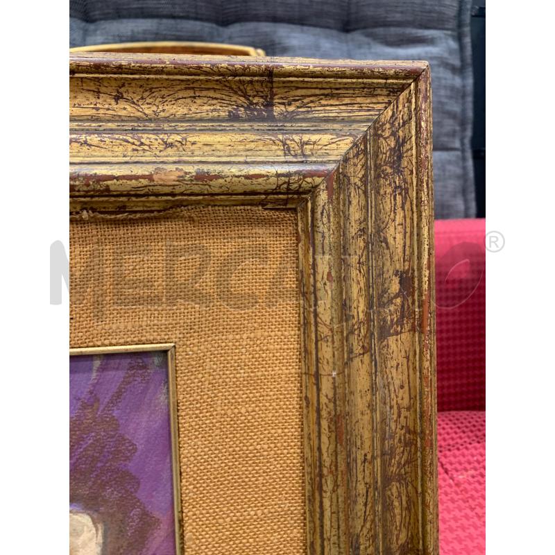 QUADRO PASTELLO DONNA NUDA ADDORMENTATA CORN DORAT | Mercatino dell'Usato Roma re di roma 3