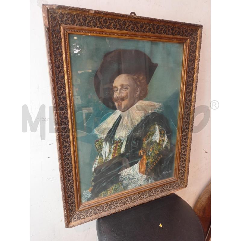 QUADRO PASTELLO MOSCHETTIERE CORN DORAT | Mercatino dell'Usato Roma re di roma 2