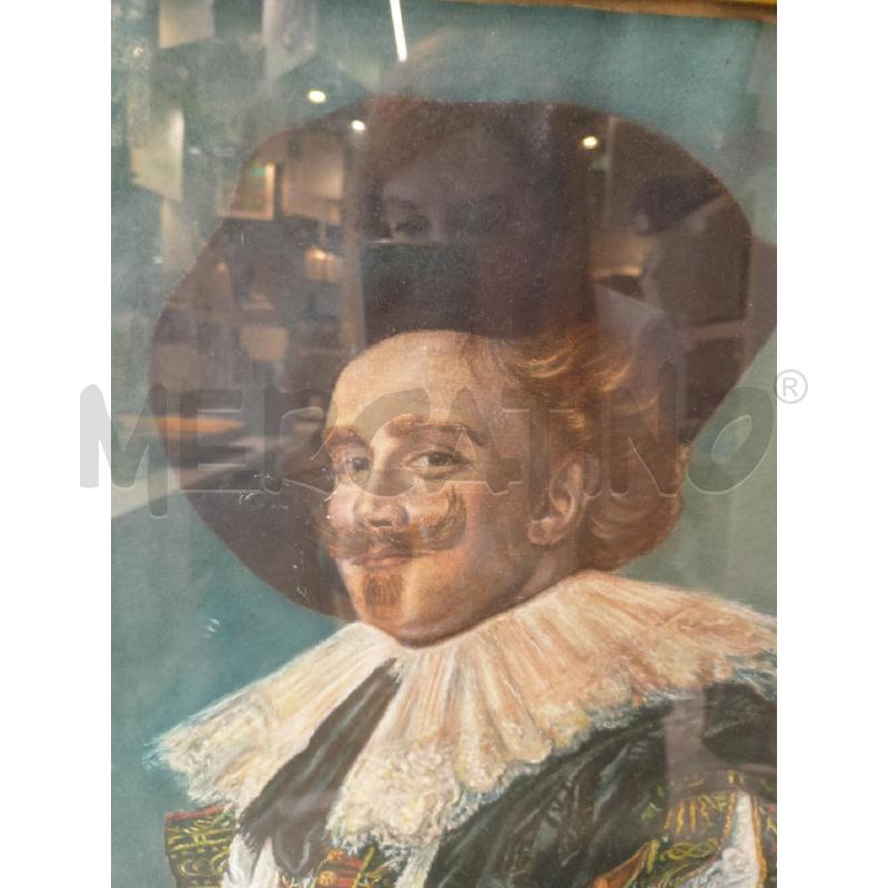QUADRO PASTELLO MOSCHETTIERE CORN DORAT | Mercatino dell'Usato Roma re di roma 4