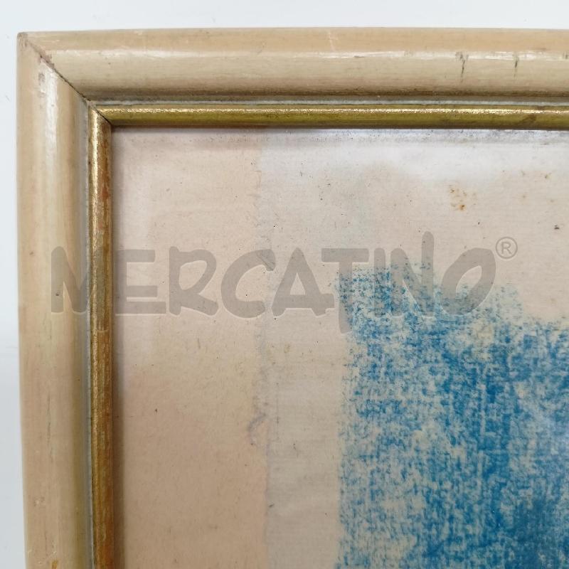 QUADRO PASTELLO RITRATTO DONNA '20 CORN CREMA  | Mercatino dell'Usato Roma re di roma 4