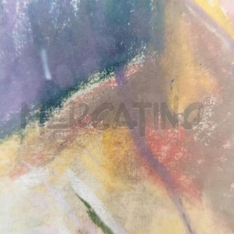QUADRO PASTELLO RITRATTO DONNA '20 CORN CREMA  | Mercatino dell'Usato Roma re di roma 5