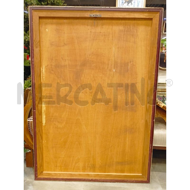 QUADRO PASTELLO RITRATTO MADRE CON BAMBINO CORNICE LEGNO ARGENTATO | Mercatino dell'Usato Roma re di roma 5