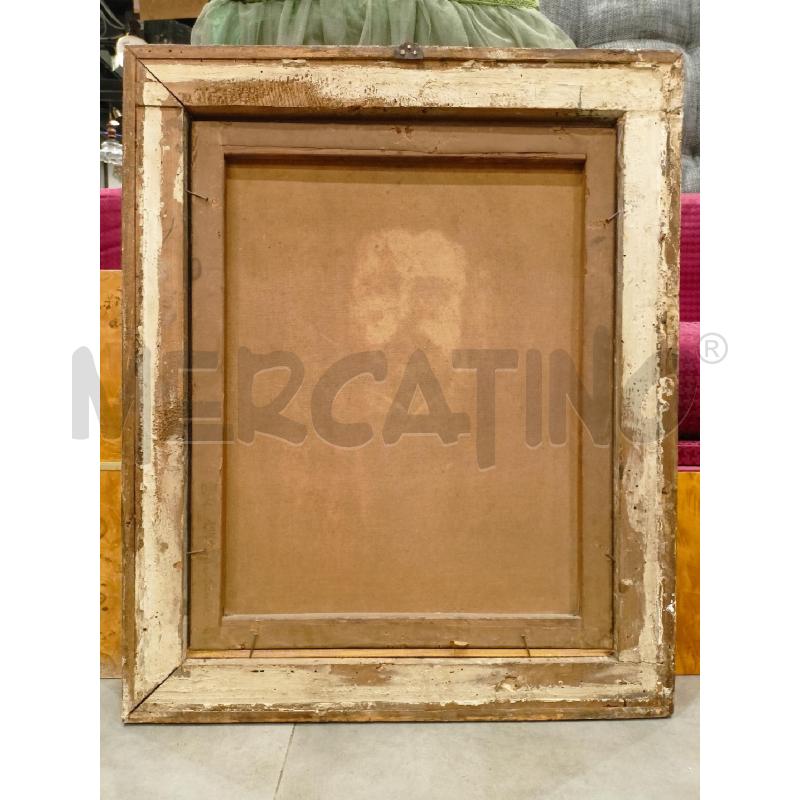 QUADRO PASTELLO RITRATTO UOMO BAFFI CORN DORATA  | Mercatino dell'Usato Roma re di roma 5