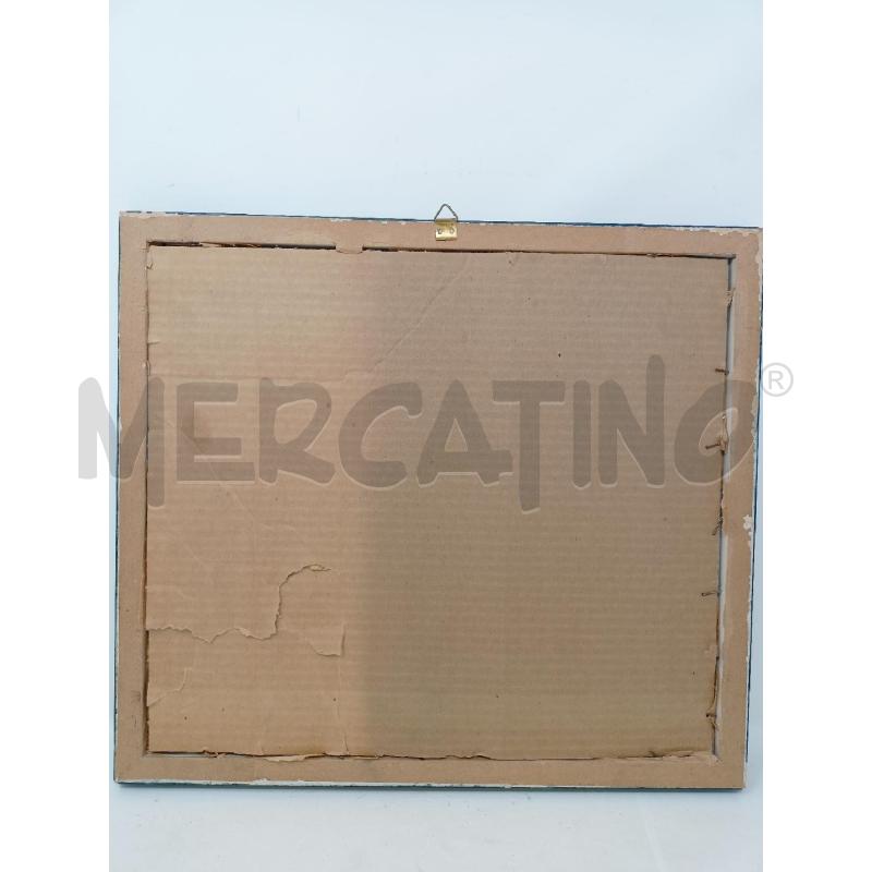 QUADRO PENNARELLO STILE CUBISTA NERO CORN LEGNO | Mercatino dell'Usato Roma re di roma 5