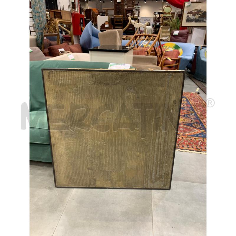 QUADRO RESINA ASTRATTO QUADRATO 90*90 | Mercatino dell'Usato Roma re di roma 1