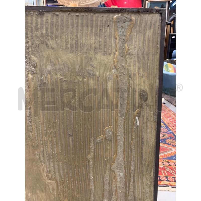 QUADRO RESINA ASTRATTO QUADRATO 90*90 | Mercatino dell'Usato Roma re di roma 2
