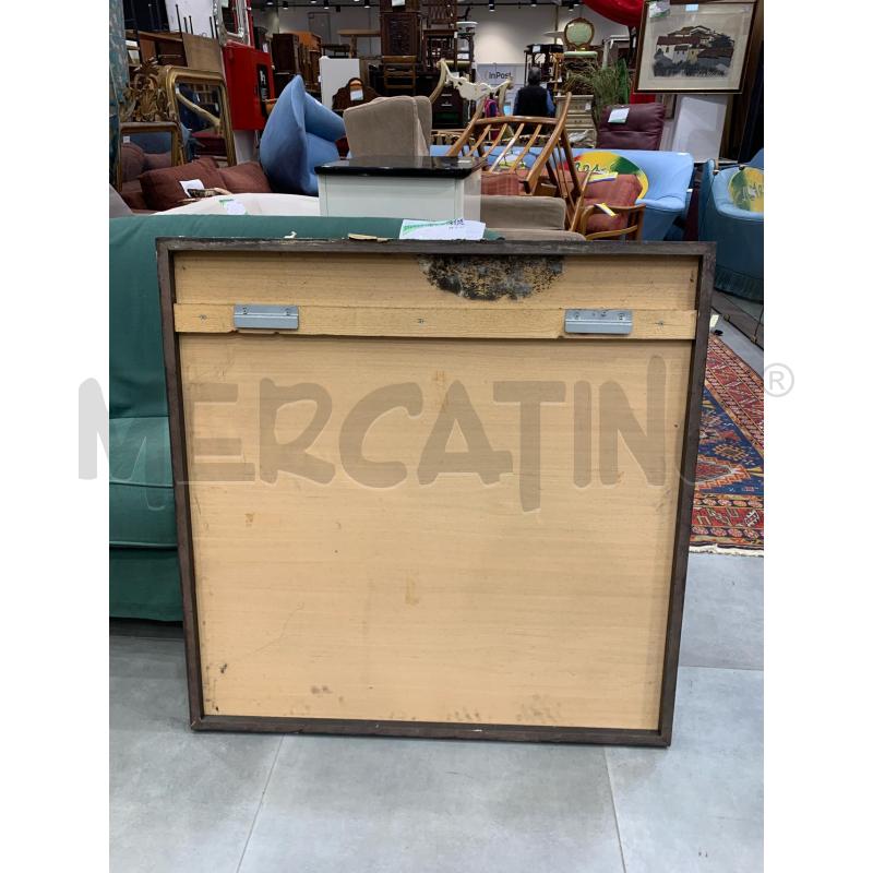QUADRO RESINA ASTRATTO QUADRATO 90*90 | Mercatino dell'Usato Roma re di roma 5