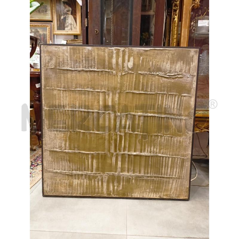 QUADRO RESINA ASTRATTO QUADRATO 90*90 | Mercatino dell'Usato Roma re di roma 1