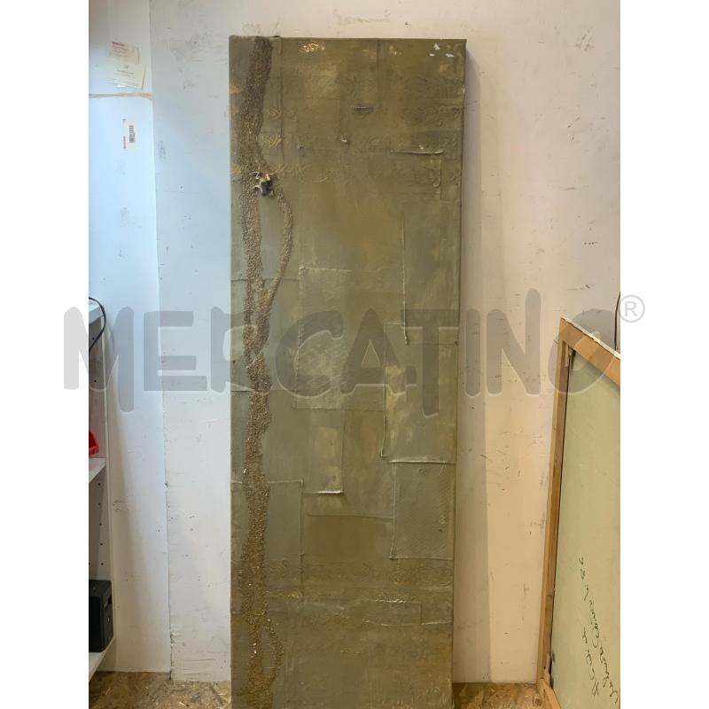 QUADRO RETTANGOLARE FONDO DORATO CON ROSPO | Mercatino dell'Usato Roma re di roma 1