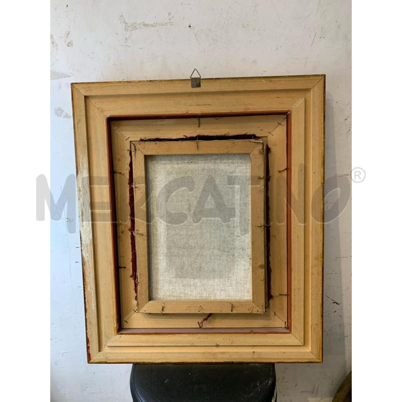QUADRO RITRATTO PROFILO DEC ARANCIO BLU PASS ROSSO | Mercatino dell'Usato Roma re di roma 5