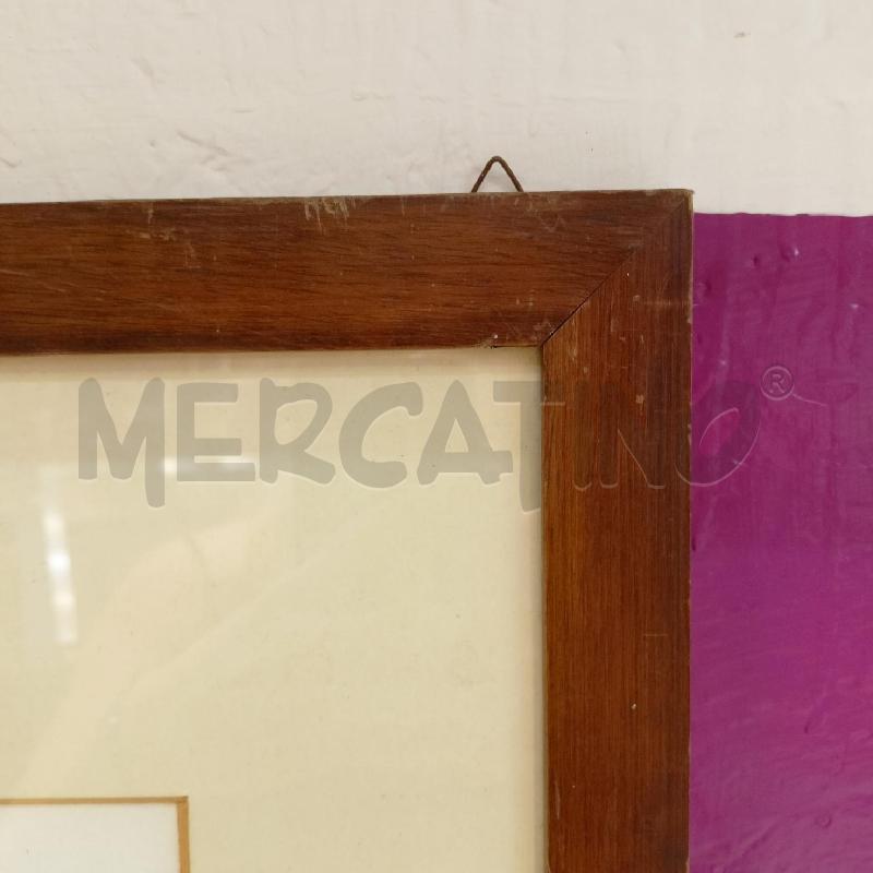 QUADRO SERIGRAFIA MULTIPLO VASO GIALLO FOGLIE VERDI FIORE ARANCIONE  | Mercatino dell'Usato Roma re di roma 2