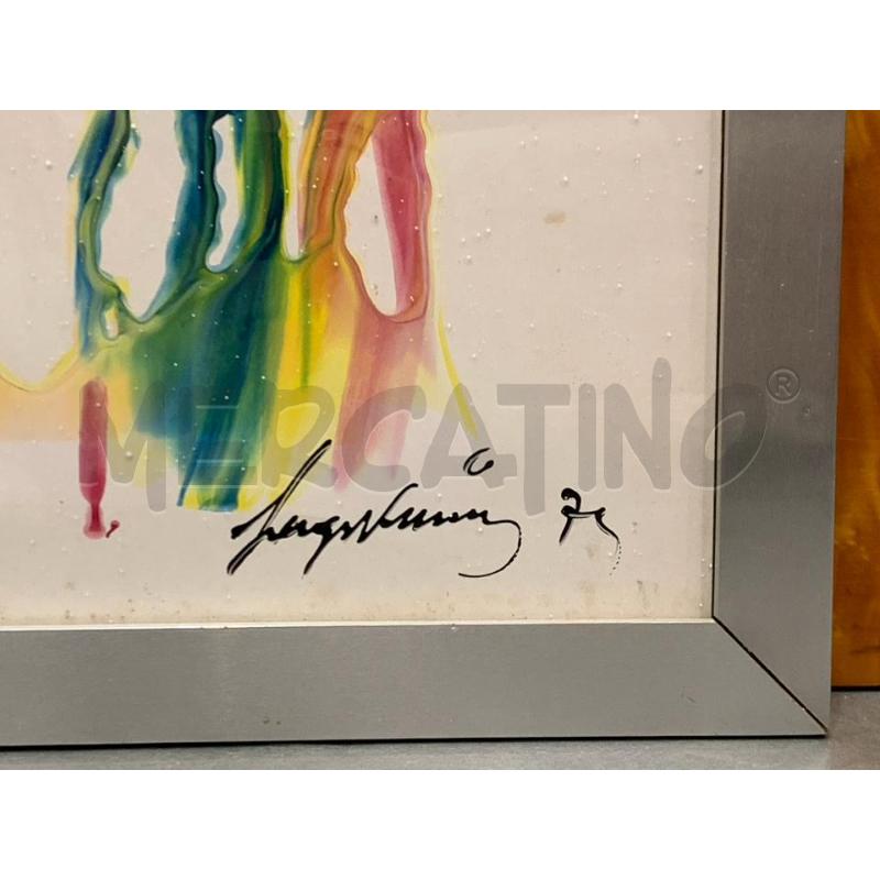 QUADRO SMALTO COLATURE CRISTO CORN ACC | Mercatino dell'Usato Roma re di roma 2