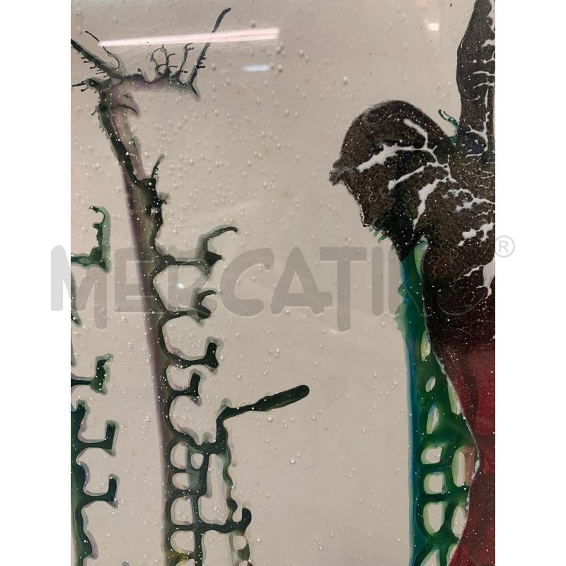 QUADRO SMALTO COLATURE CRISTO CORN ACC | Mercatino dell'Usato Roma re di roma 3