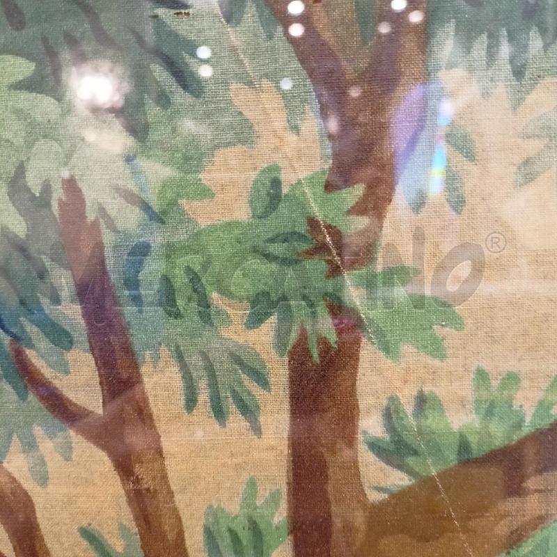 QUADRO STAMPA TELA ARCO PIETRA ALBERI PAS TIFFANY CORN LEGNO DORATO | Mercatino dell'Usato Roma re di roma 2