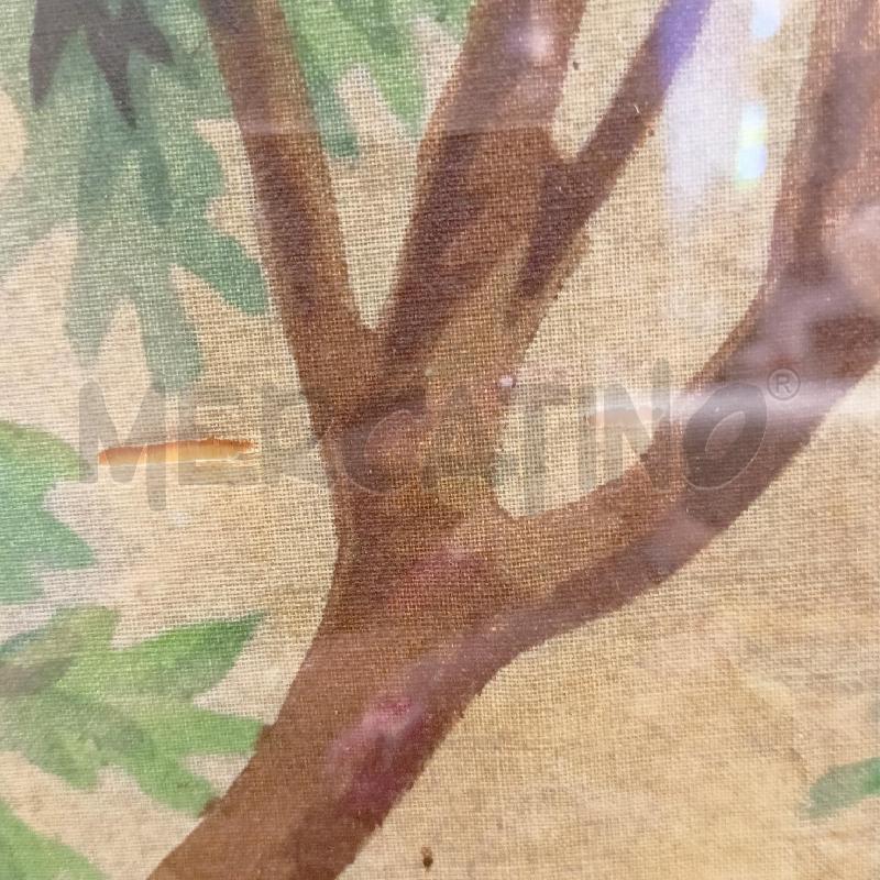 QUADRO STAMPA TELA ARCO PIETRA ALBERI PAS TIFFANY CORN LEGNO DORATO | Mercatino dell'Usato Roma re di roma 3