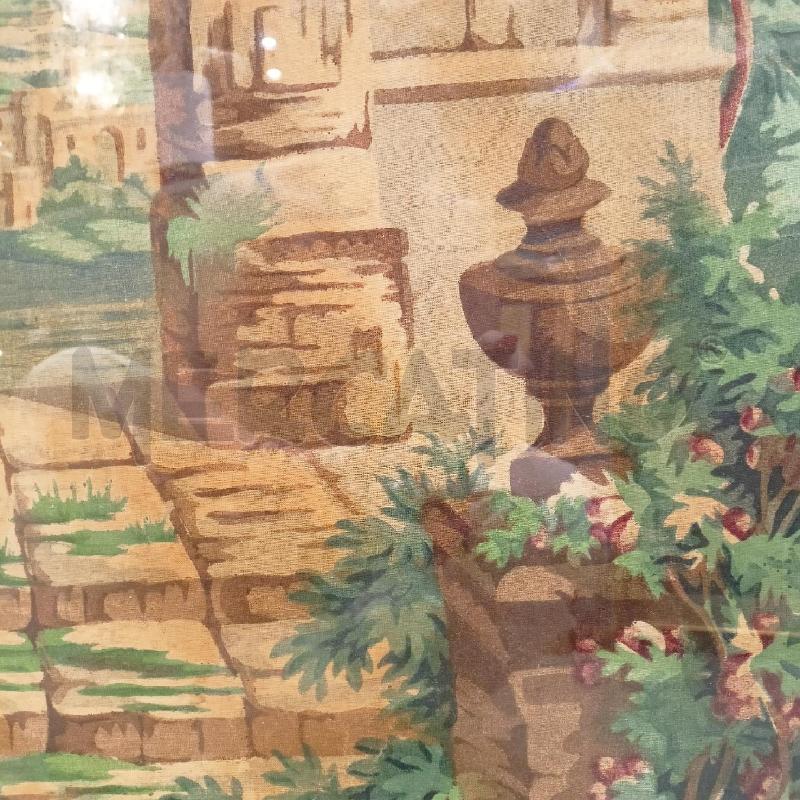 QUADRO STAMPA TELA ARCO PIETRA ALBERI PAS TIFFANY CORN LEGNO DORATO | Mercatino dell'Usato Roma re di roma 4