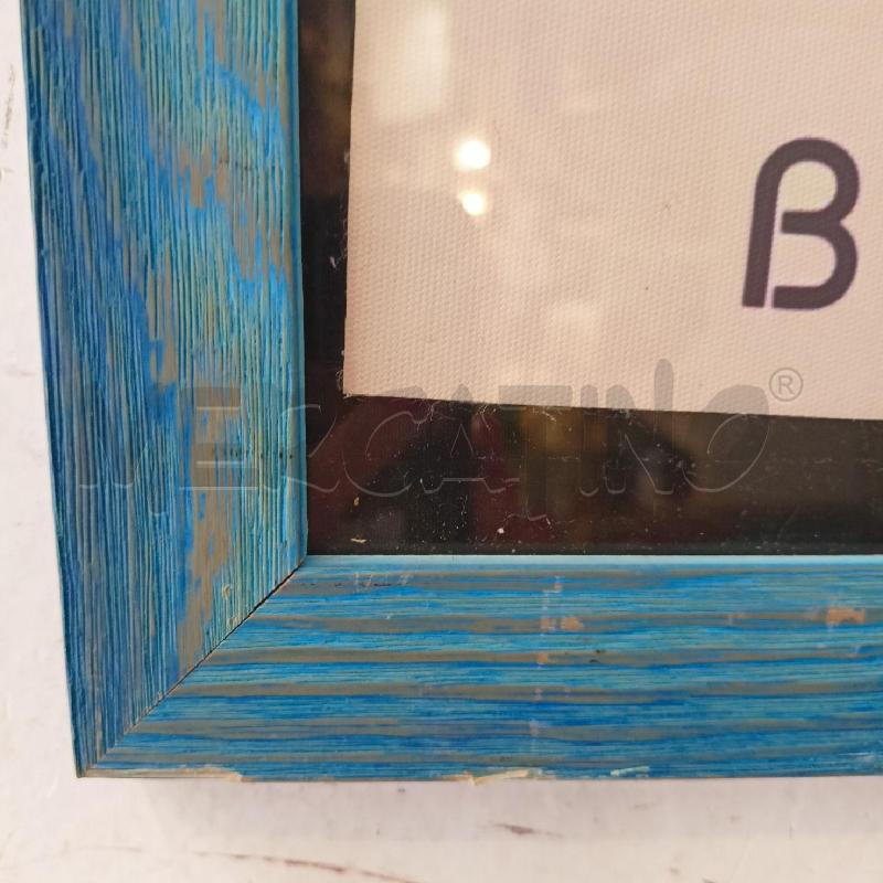 QUADRO STAMPA TELA BAUHAUS QUADRATI SFUMATURE AZZURRO CORN LEGNO AZZURR | Mercatino dell'Usato Roma re di roma 2