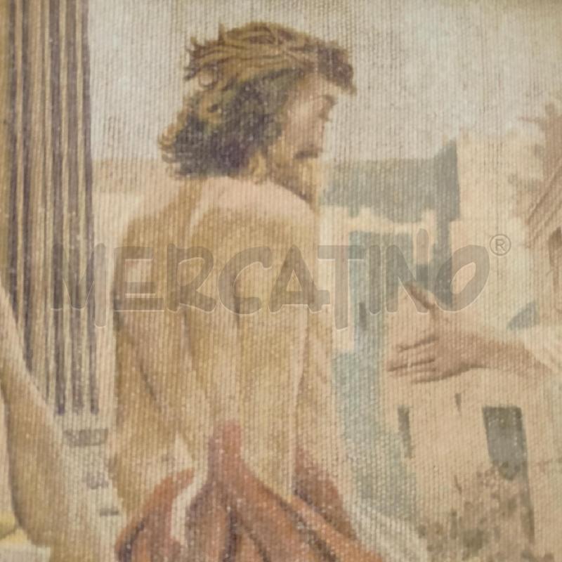 QUADRO STAMPA TELA CRISTO DERISO CORN DORAT | Mercatino dell'Usato Roma re di roma 4