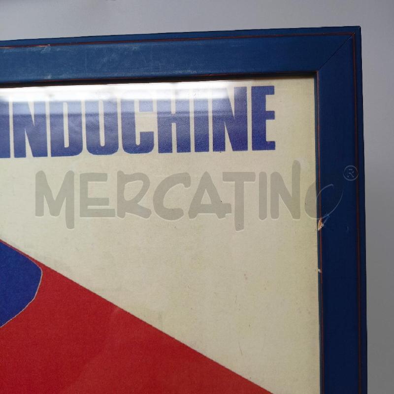 QUADRO STAMP SOLIDARITE INDOCHINE CORN AZZ | Mercatino dell'Usato Roma re di roma 2