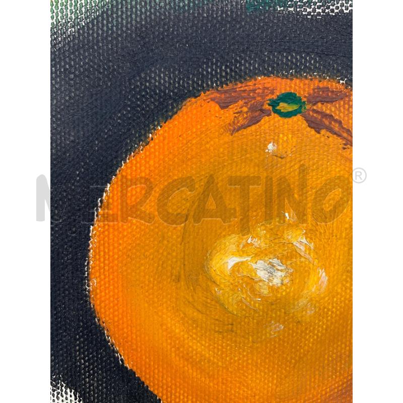 QUADRO TECNICA MISTA ARANCIO SOLDATO SCRITTE  | Mercatino dell'Usato Roma re di roma 4
