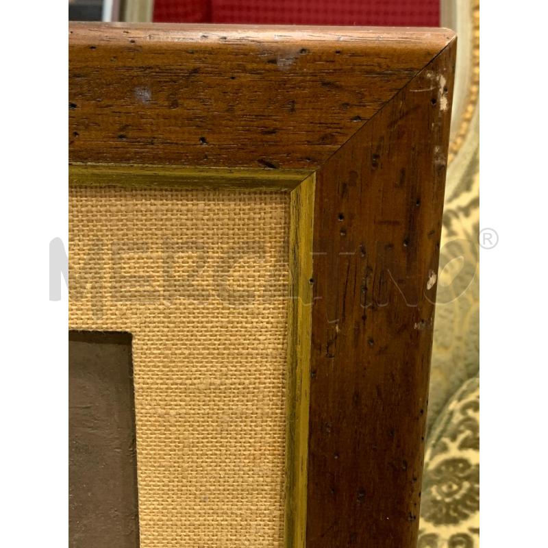 QUADRO TECNICA MISTA CROCI CERCHI SABBIA MARRONI PASS BEIGE CORN LEGNO  | Mercatino dell'Usato Roma re di roma 4