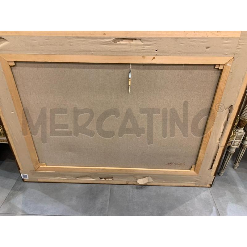 QUADRO TECNICA MISTA CROCI CERCHI SABBIA MARRONI PASS BEIGE CORN LEGNO  | Mercatino dell'Usato Roma re di roma 5