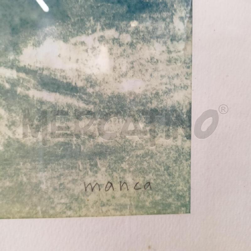 QUADRO TECNICA MISTA DONNA NUDA VELO GAMBE CAPELLI RACCOLTI TONI VIOLA VERDE  | Mercatino dell'Usato Roma re di roma 2
