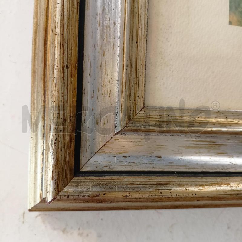 QUADRO TECNICA MISTA DONNA NUDA VELO GAMBE CAPELLI RACCOLTI TONI VIOLA VERDE  | Mercatino dell'Usato Roma re di roma 5